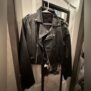 Fake Leather Jacket from Amazon